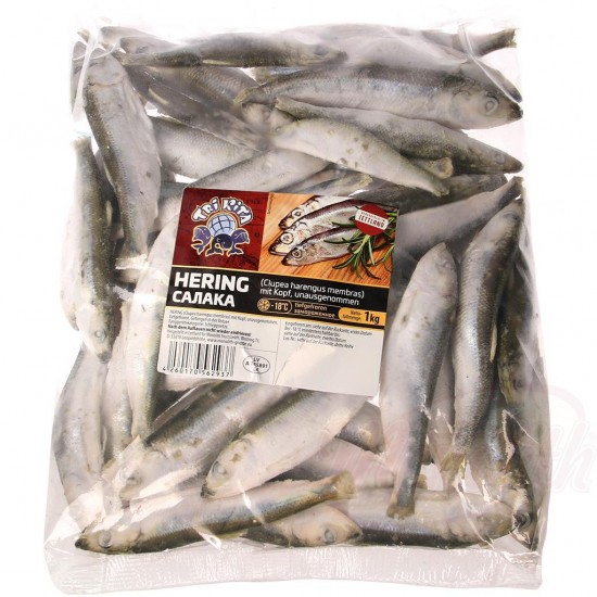 Салака замороженная Три кита 1 кг