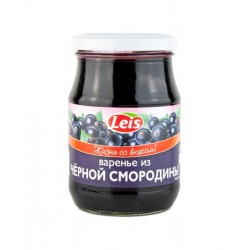 Варенье черная смородина Леис 430гр Варенье черная смородина Леис 430гр