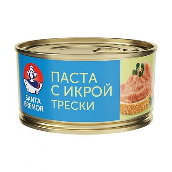 Пате с икрой трески СБ 130г