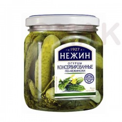 Огурцы Нежин 450г