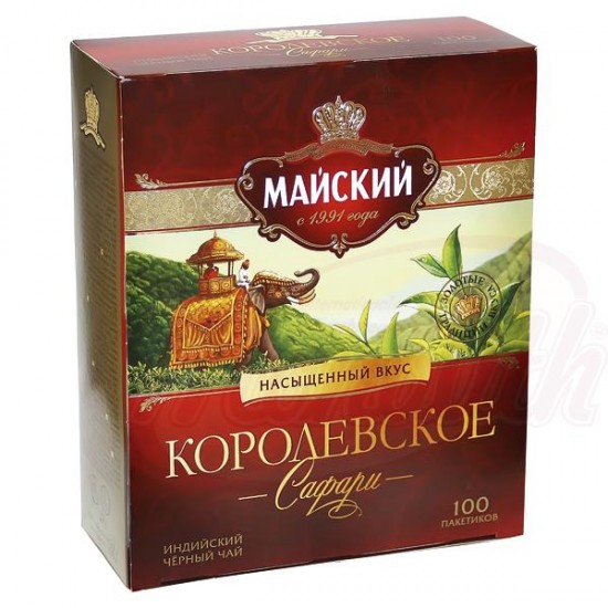 Майский чай Королевское сафари 100х2г