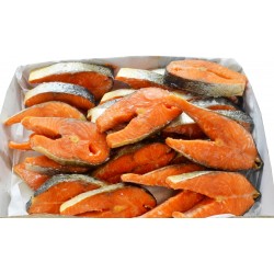 Лосось стейки хол.копч. РАЗВЕС