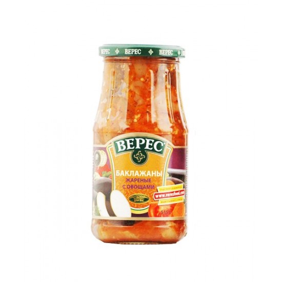 Баклажаны жареные с овощами Верес 500g
