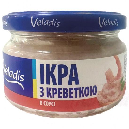 Heringkaviár garnélarákkal „Veladis” 160 g