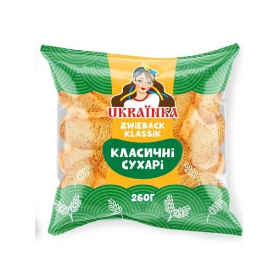 Сухари классические 260г Украинка