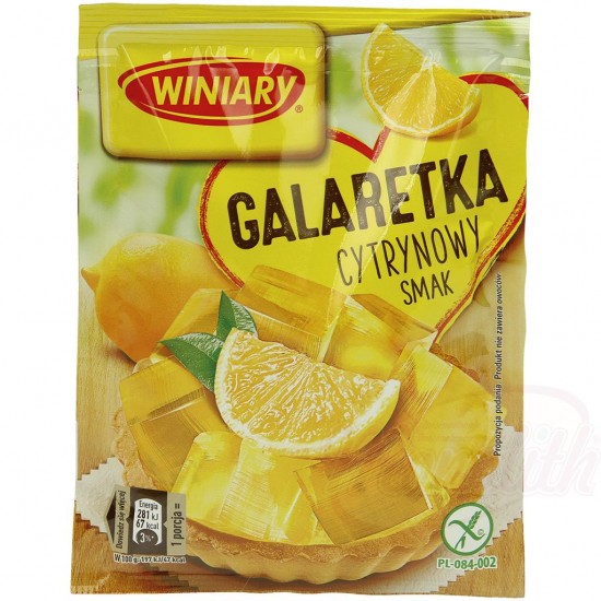 Желе лимонный вкус 71г