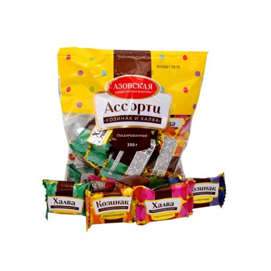 Kozinak és halva csoki bevonatban 350g AKF 