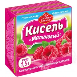 Кисель сладкая страна малина 225г Кисель сладкая страна малина 225г