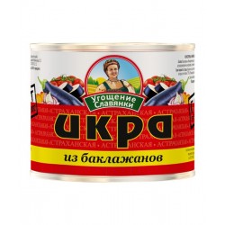 Икра баклажанная Угощение славянки 545г
