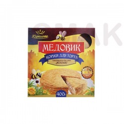 Коржи для Медовика Королева/кухарчук 400г Коржи для Медовика Королева/кухарчук 400г