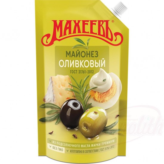 Майонез оливковый Махеев 380 мл