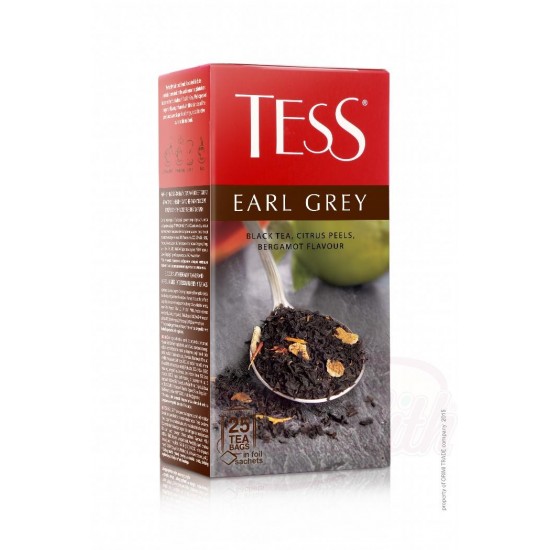 Tess Earl Grey tea, 25 bags x 1.6 g