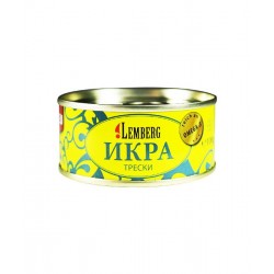 Икра трески Лемберг 100г