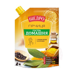 Горчица Щедро домашняя 200г
