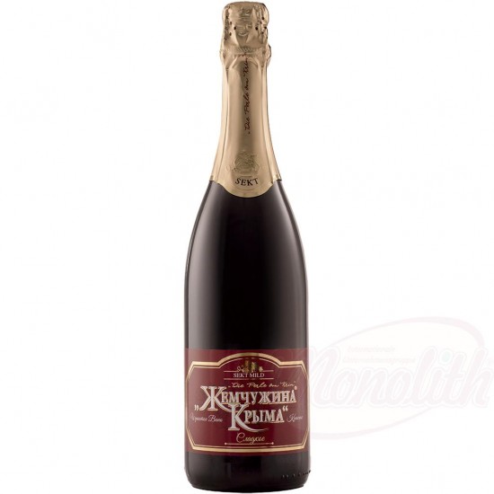 Krím gyöngye vörös pezsgő, 750 ml