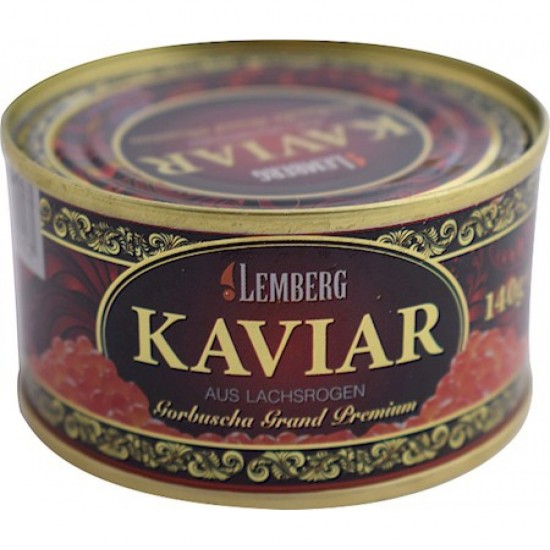 Gorbusa lazackaviár prémium 140g