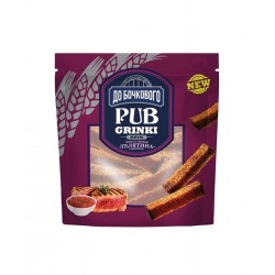 Гренки ржаные со вкусом Телятина с аджикой 130г