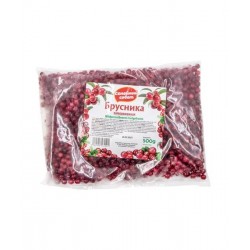 Ягоды Брусника замор.500g  Семейный Совет