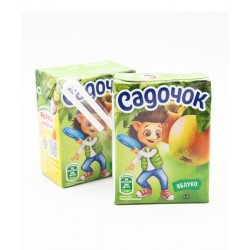 Сок яблочный 0,2л Т-Пак Садочок Сок яблочный 0,2л Т-Пак Садочок