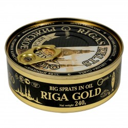 Füstölt sprotni Riga Gold 240 g