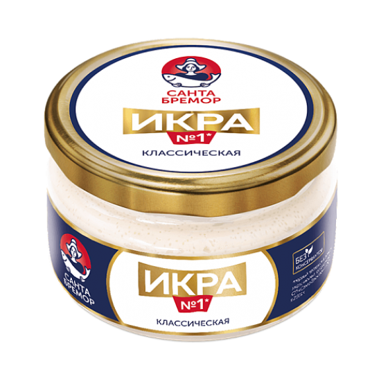 Икра №1 мойвы классик 180г