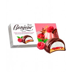 Десерт Бонжур панна котта и малина 232g