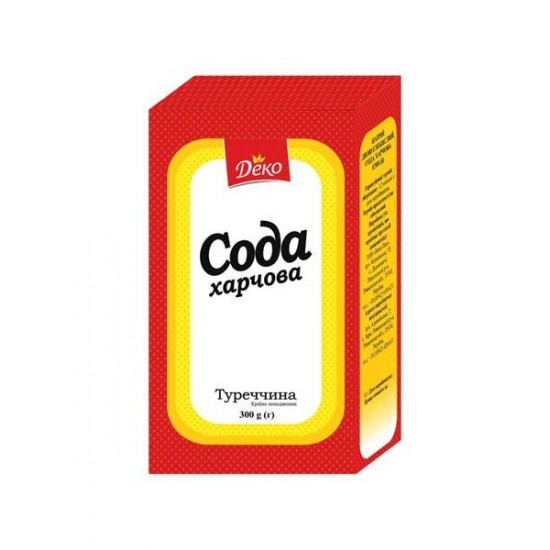 Сода пищевая 300г Deko