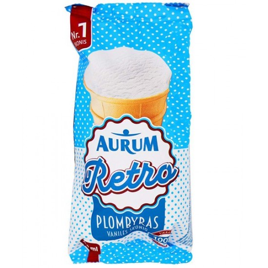 Retro plombír jégkrém 130 ml