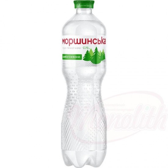 Вода Моршинська слабогазированая 0.75л