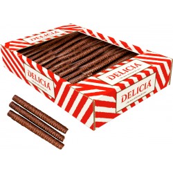 Вафельные трубочки с кокосовым кремом 500г ф.Делиция