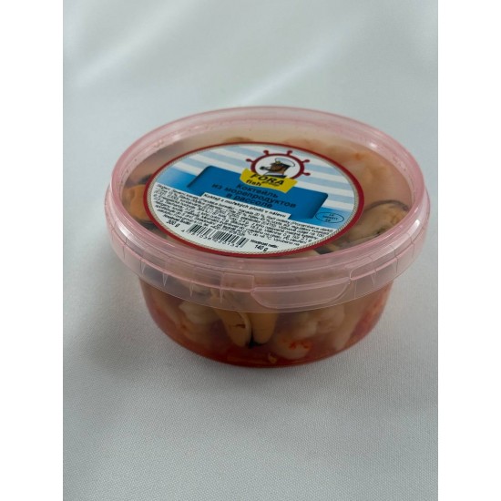 Коктейль из морепродуктов в рассоле 300г Фора