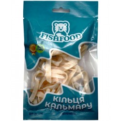 Сушеныe солёные полоски кальмара 30г Fishfood