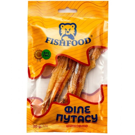 Филе Путассу, солёное, сушёное  30 g Fishfood