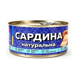 Сардина в масле, 240г ж/б Veladis