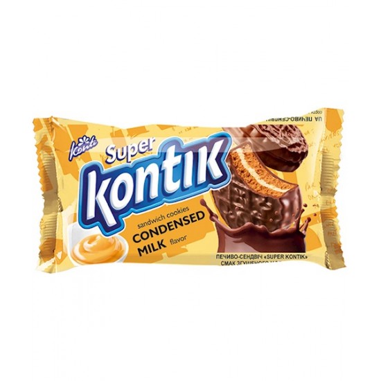 Печенье Супер-Контик со вкусом сгущенного молока 90г