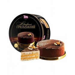 Торт воздушно-ореховый Изысканный Грильяж 450г. Тарта замор.