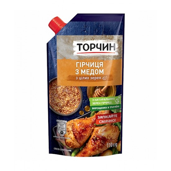 Горчица с мёдом 110г Торчин