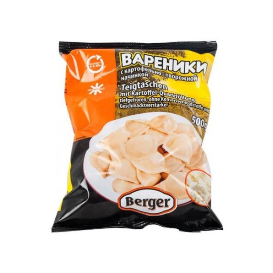 Vareniki burgonyával és túróval 500 g