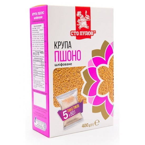 Csiszolt hajdina 5x80 g STO PUDOV