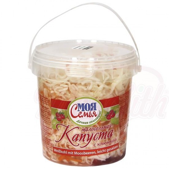 Pácolt káposzta áfonyával 900 g „Az én családom”