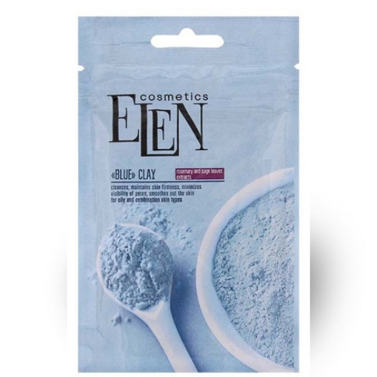 Kék kozmetikai agyag 40 g Elen Cosmetics