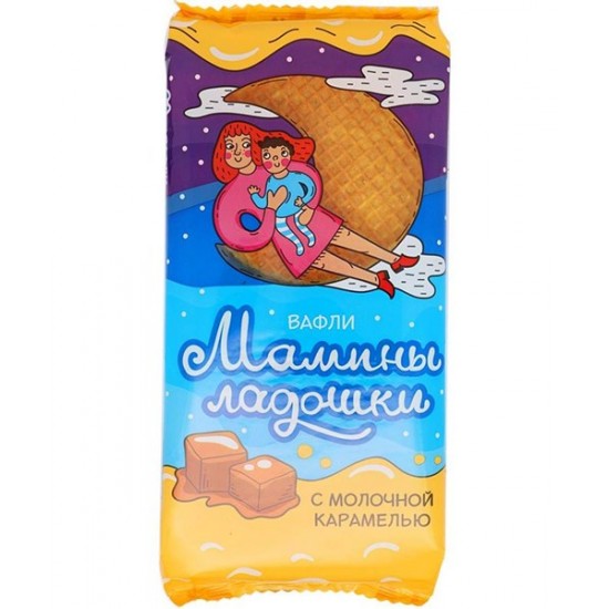 „Mami keze” karamellás ízű gofri 225 g Dymka