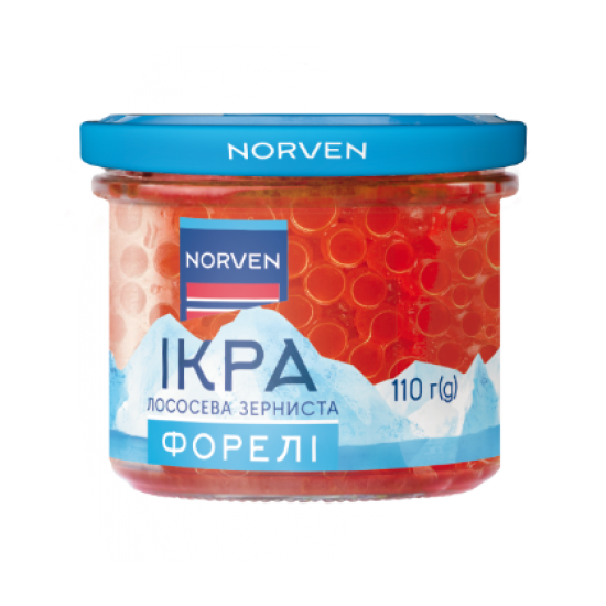Norven pisztrángkaviár 110 g