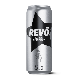 Revo Original (vodka + energiaital) 0,5 l, 8,5% alk.