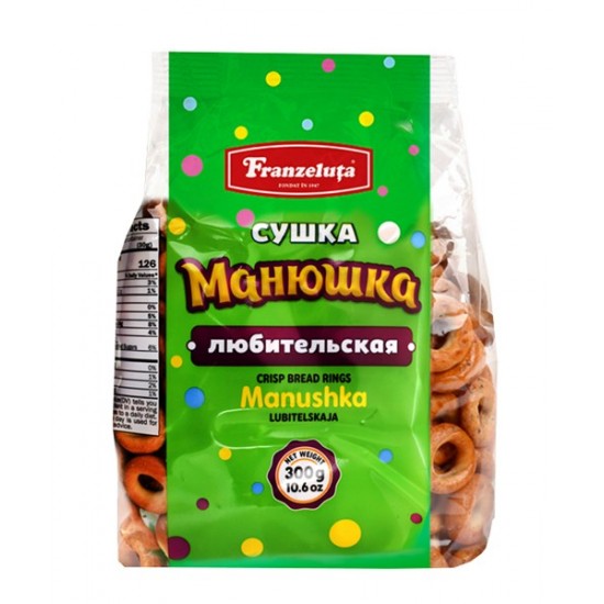 Сушки Манюшка любительская 300г