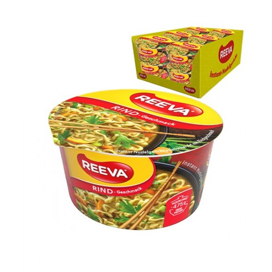 Лапша Реева со вкусом говядины 75г