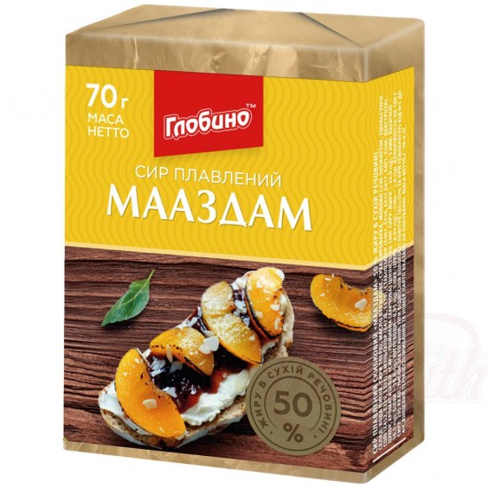 Сырок плавленый Мааздам 70г Глобино