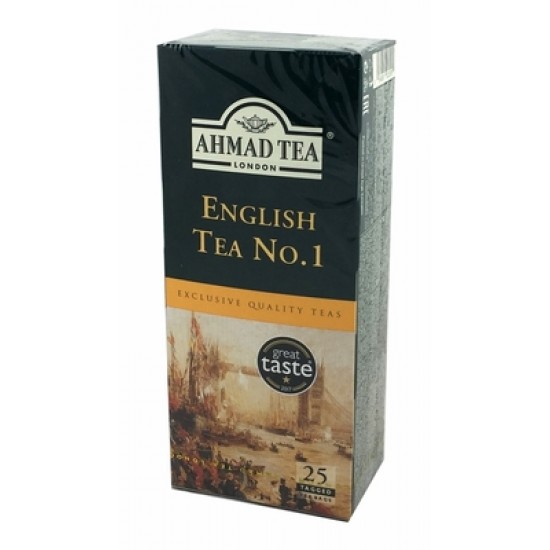 Tea AHMAD angol fekete N1 25x2 g