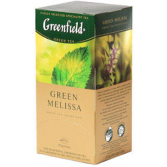 Tea Greenfield 25Stx1,5g green melissa