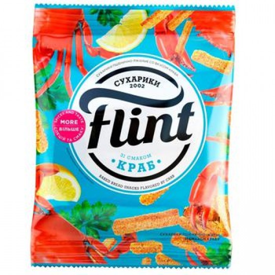 Kétszersült FLINT rák ízben 35g